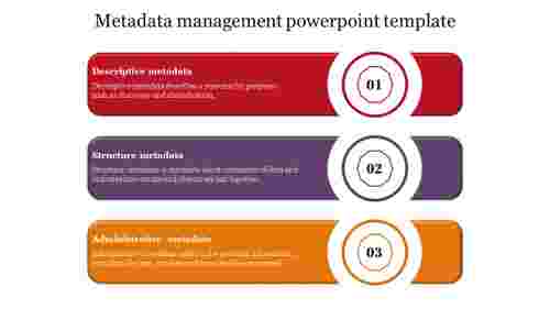 Metadata management powerpoint template